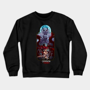 Crimson Dames: Standard Vs. White Wolf Crewneck Sweatshirt